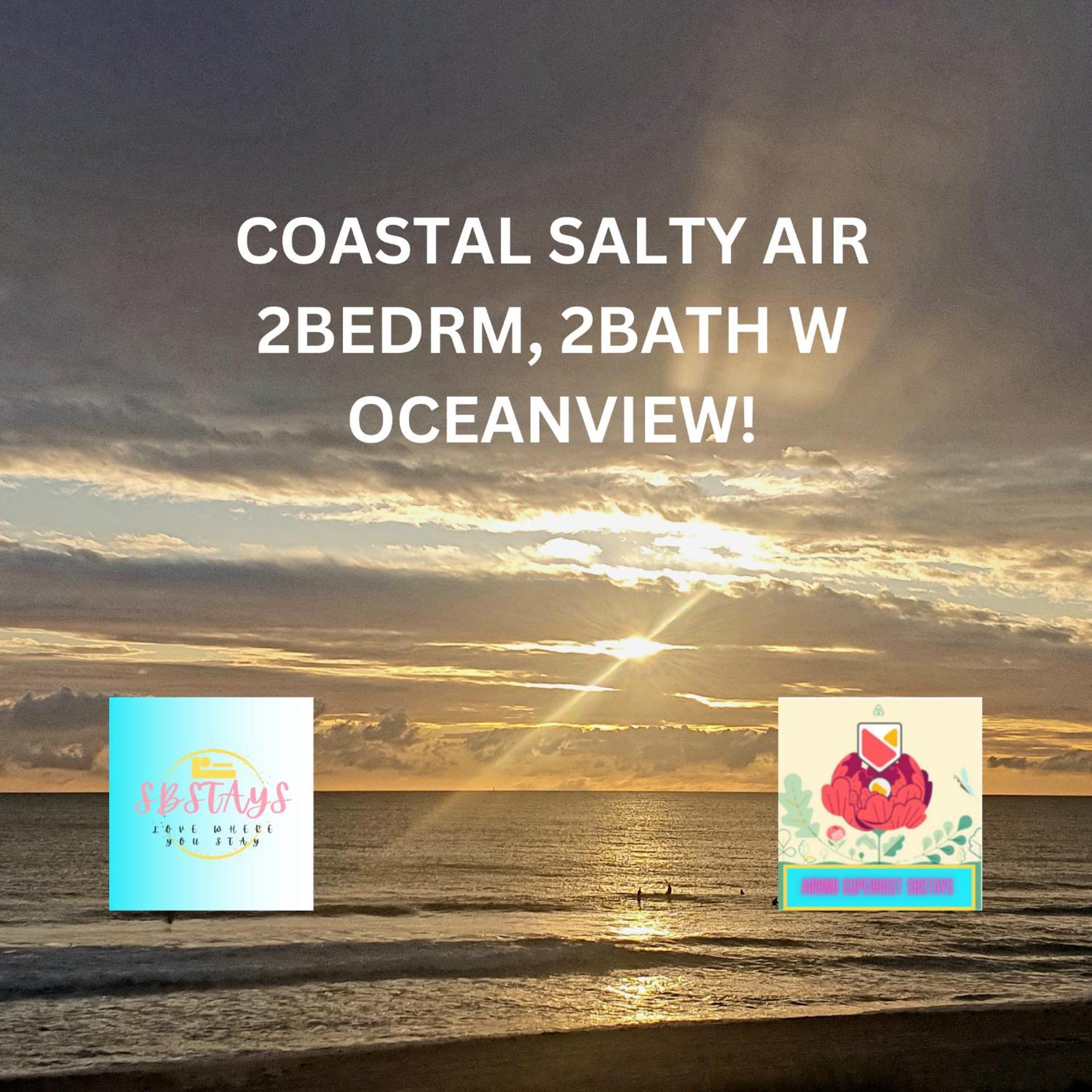 Aparthotel Coastal Salty Air 2bedrm 2bath W Ocean Views! *